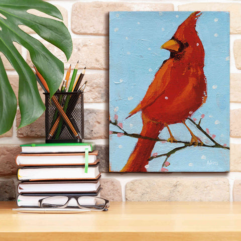 Image of 'Cardinal II' by Phyllis Adams, Canvas Wall Art,12 x 16