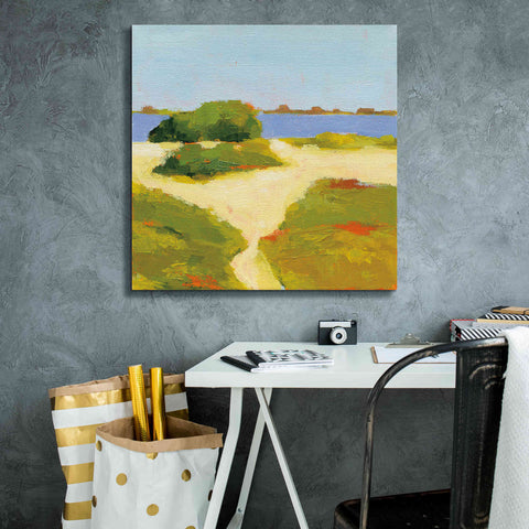 Image of 'Path to the Beach' by Phyllis Adams, Canvas Wall Art,26 x 26