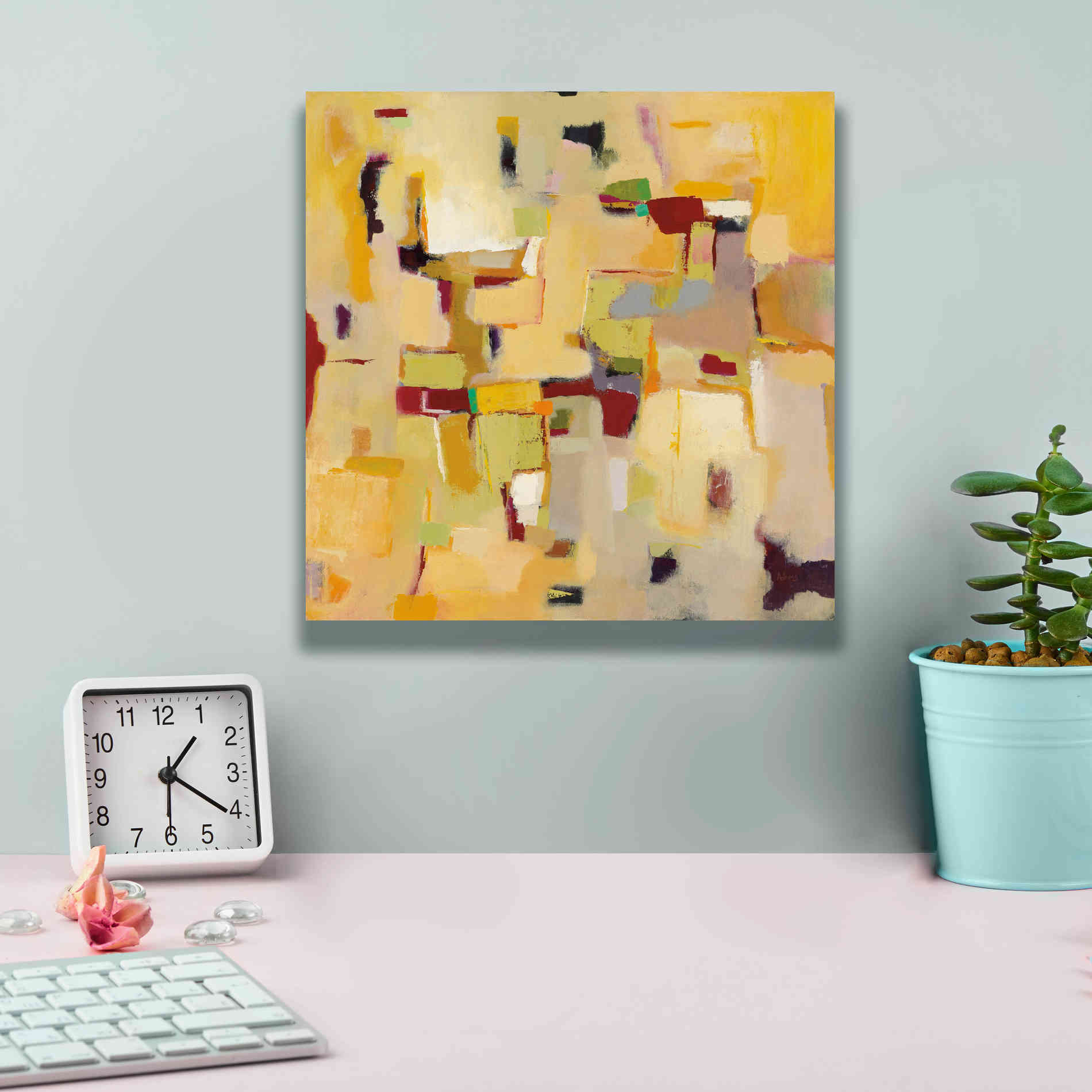 'Autumn Glow' by Phyllis Adams, Canvas Wall Art,12 x 12