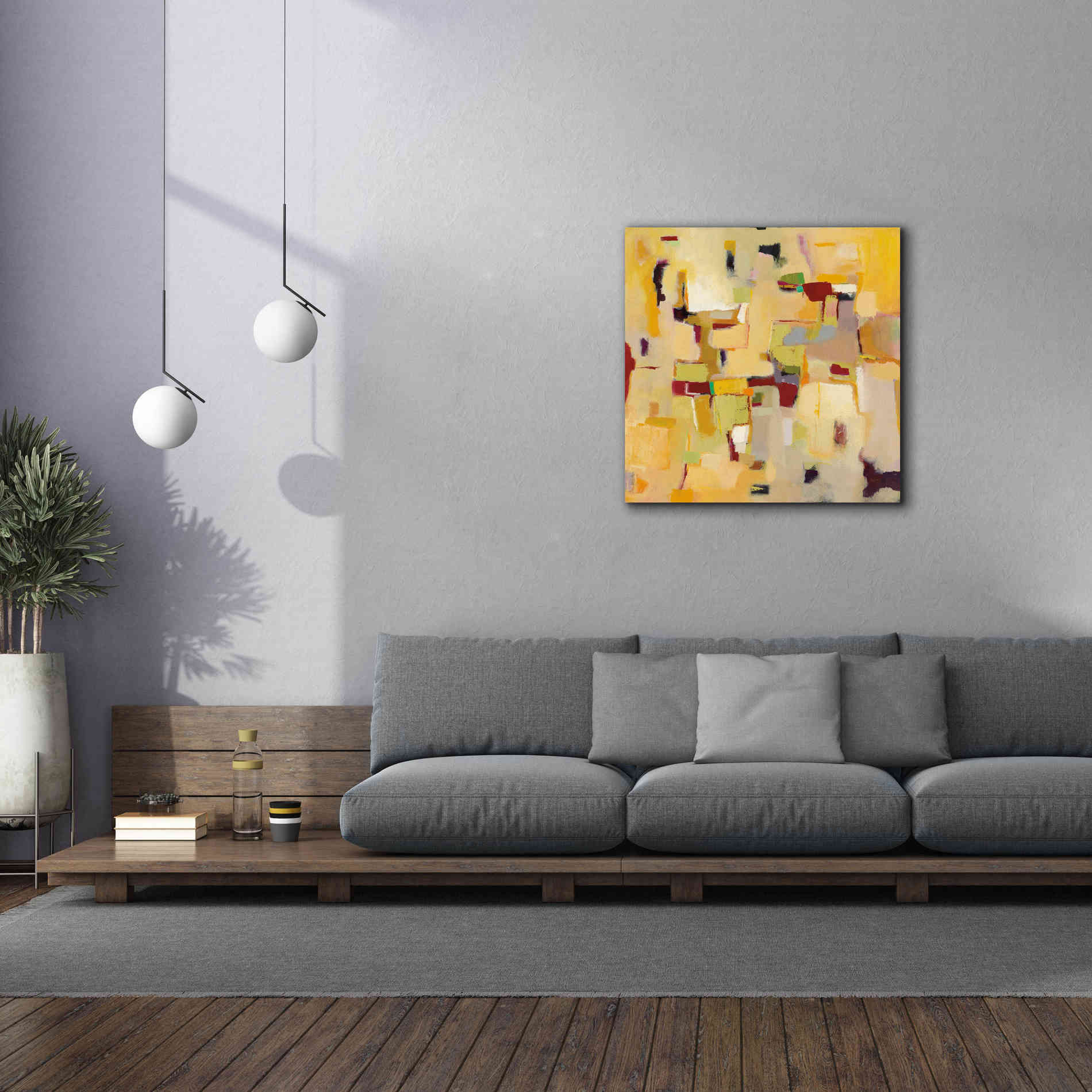 'Autumn Glow' by Phyllis Adams, Canvas Wall Art,37 x 37