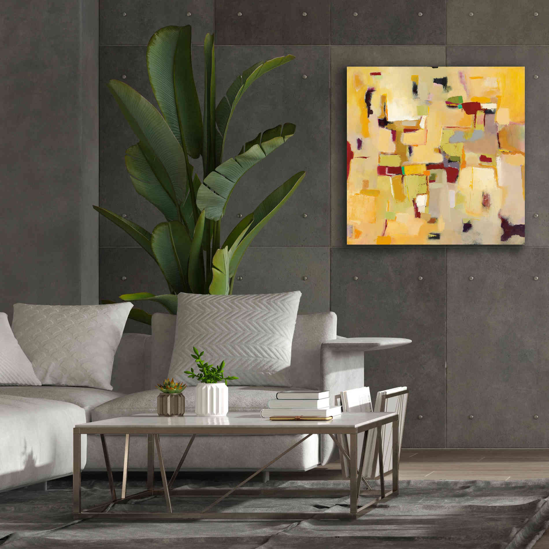 'Autumn Glow' by Phyllis Adams, Canvas Wall Art,37 x 37