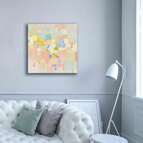 Image of 'Block Party' by Phyllis Adams, Canvas Wall Art,37 x 37