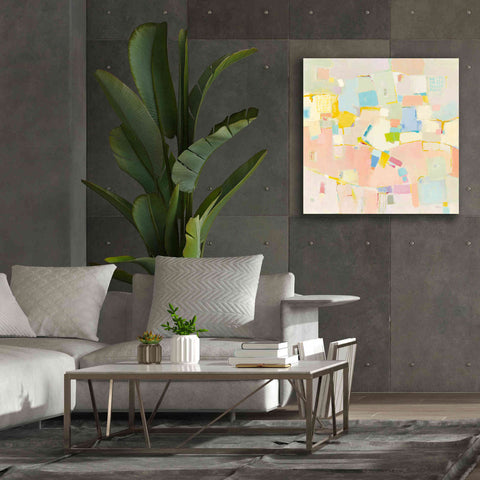 Image of 'Block Party' by Phyllis Adams, Canvas Wall Art,37 x 37