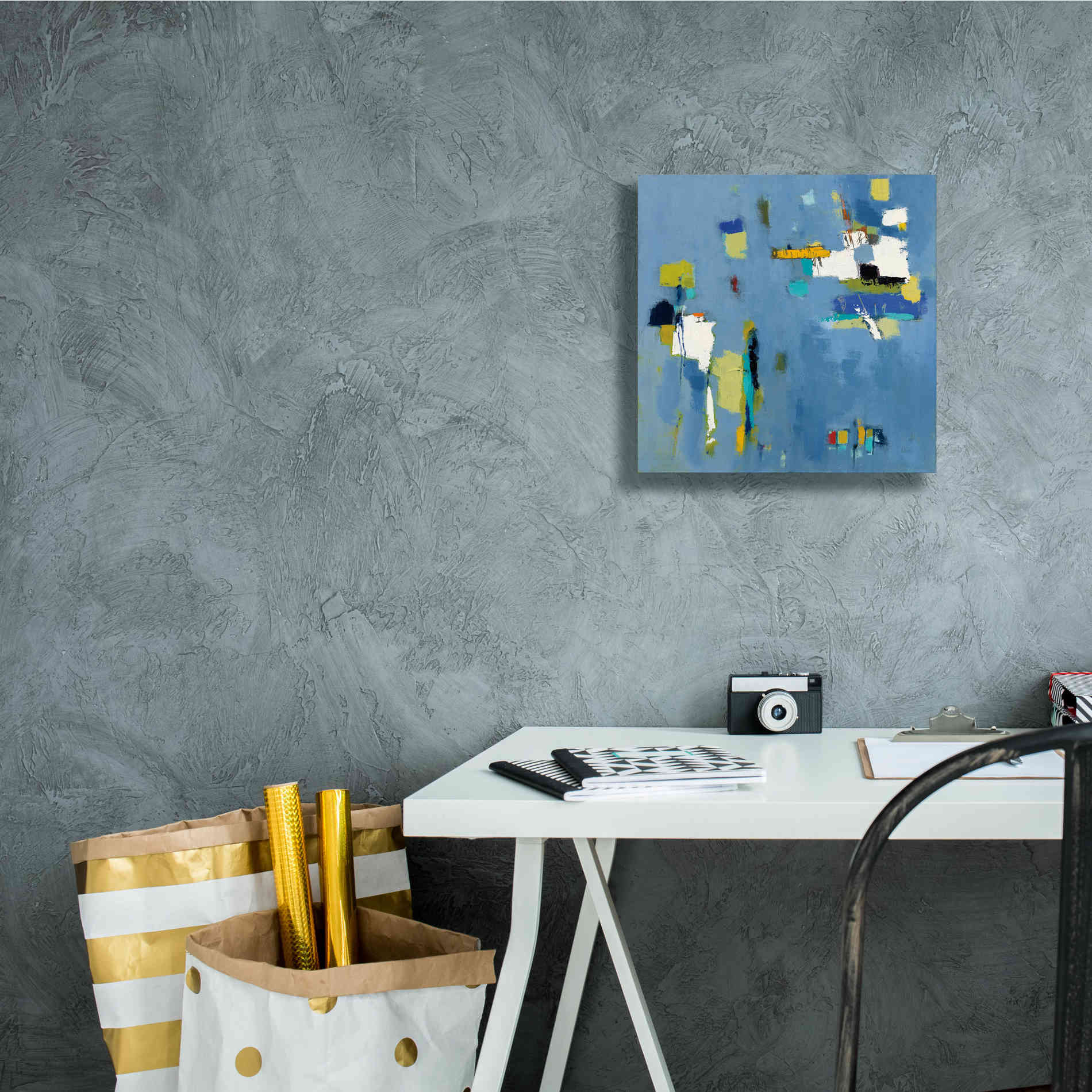 'Ice Breaker' by Phyllis Adams, Canvas Wall Art,12 x 12