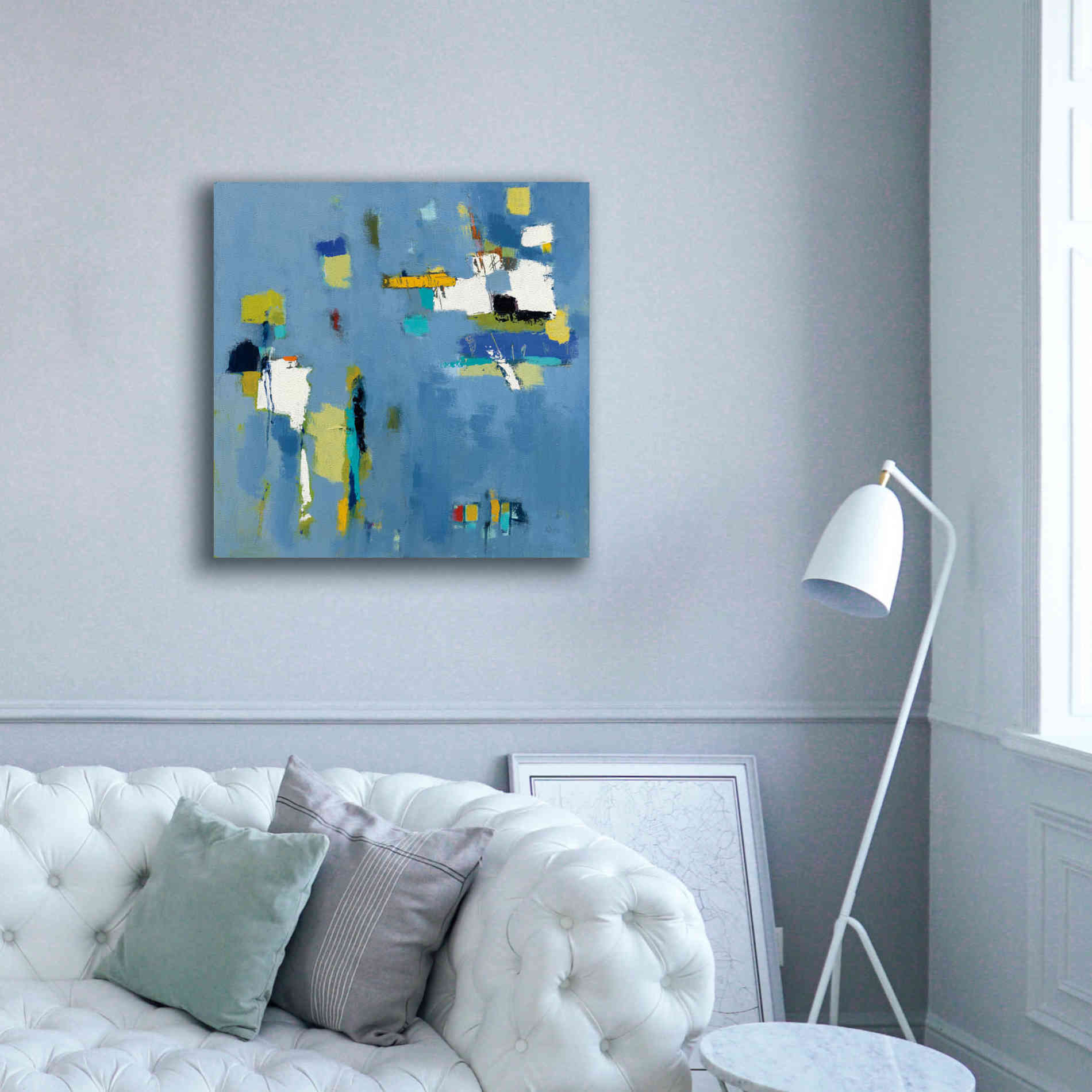 'Ice Breaker' by Phyllis Adams, Canvas Wall Art,37 x 37