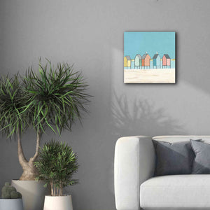 'Cabanas II Pastel' by Phyllis Adams, Canvas Wall Art,18 x 18