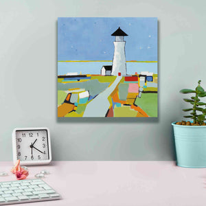 'To the Lighthouse' by Phyllis Adams, Canvas Wall Art,12 x 12
