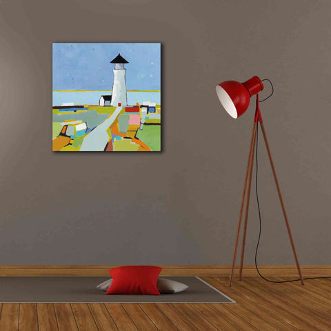 Image of 'To the Lighthouse' by Phyllis Adams, Canvas Wall Art,26 x 26
