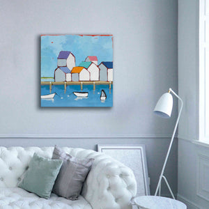 'The Wharf' by Phyllis Adams, Canvas Wall Art,37 x 37