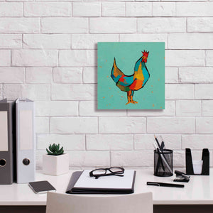 'The Strutter' by Phyllis Adams, Canvas Wall Art,12 x 12