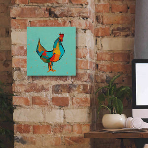 'The Strutter' by Phyllis Adams, Canvas Wall Art,12 x 12