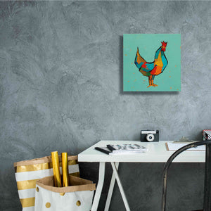 'The Strutter' by Phyllis Adams, Canvas Wall Art,12 x 12