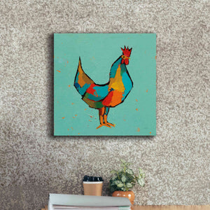'The Strutter' by Phyllis Adams, Canvas Wall Art,18 x 18