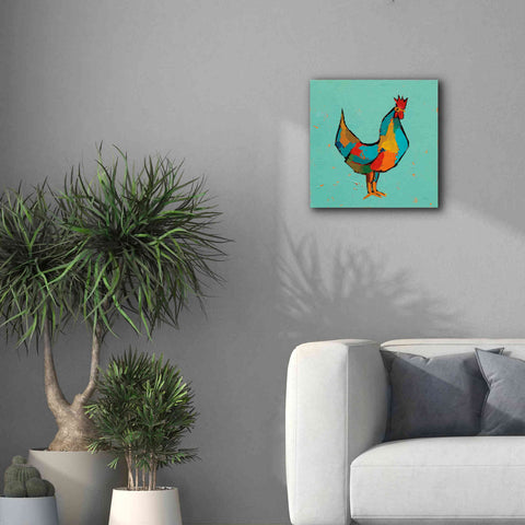 Image of 'The Strutter' by Phyllis Adams, Canvas Wall Art,18 x 18