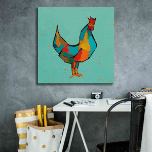 'The Strutter' by Phyllis Adams, Canvas Wall Art,26 x 26