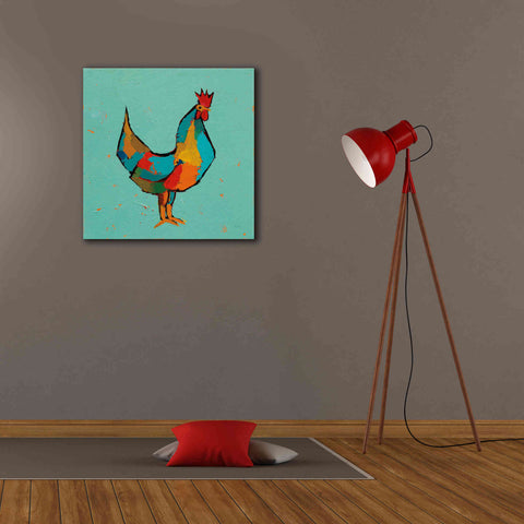 Image of 'The Strutter' by Phyllis Adams, Canvas Wall Art,26 x 26