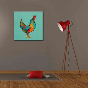 'The Strutter' by Phyllis Adams, Canvas Wall Art,26 x 26