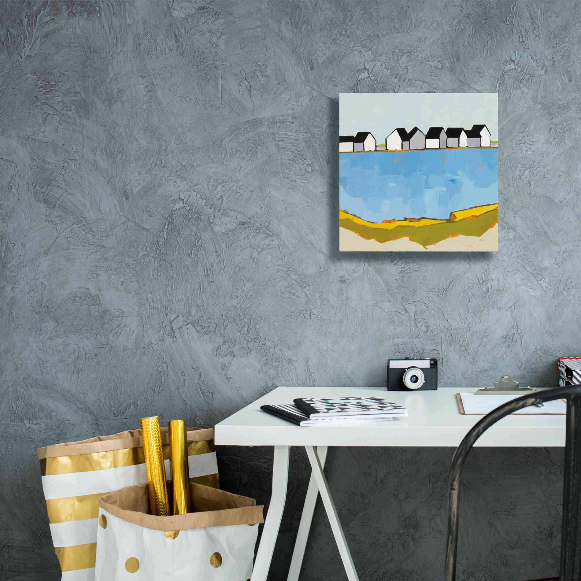 'A Summer's Day' by Phyllis Adams, Canvas Wall Art,12 x 12