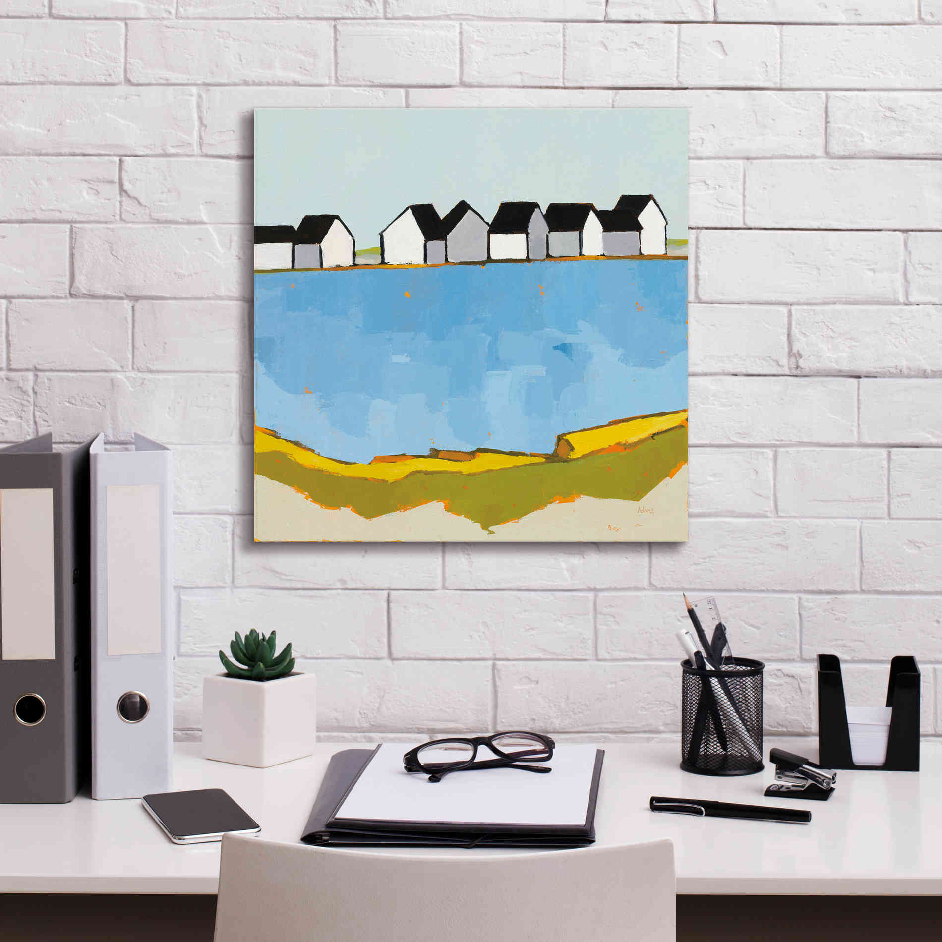 'A Summer's Day' by Phyllis Adams, Canvas Wall Art,18 x 18