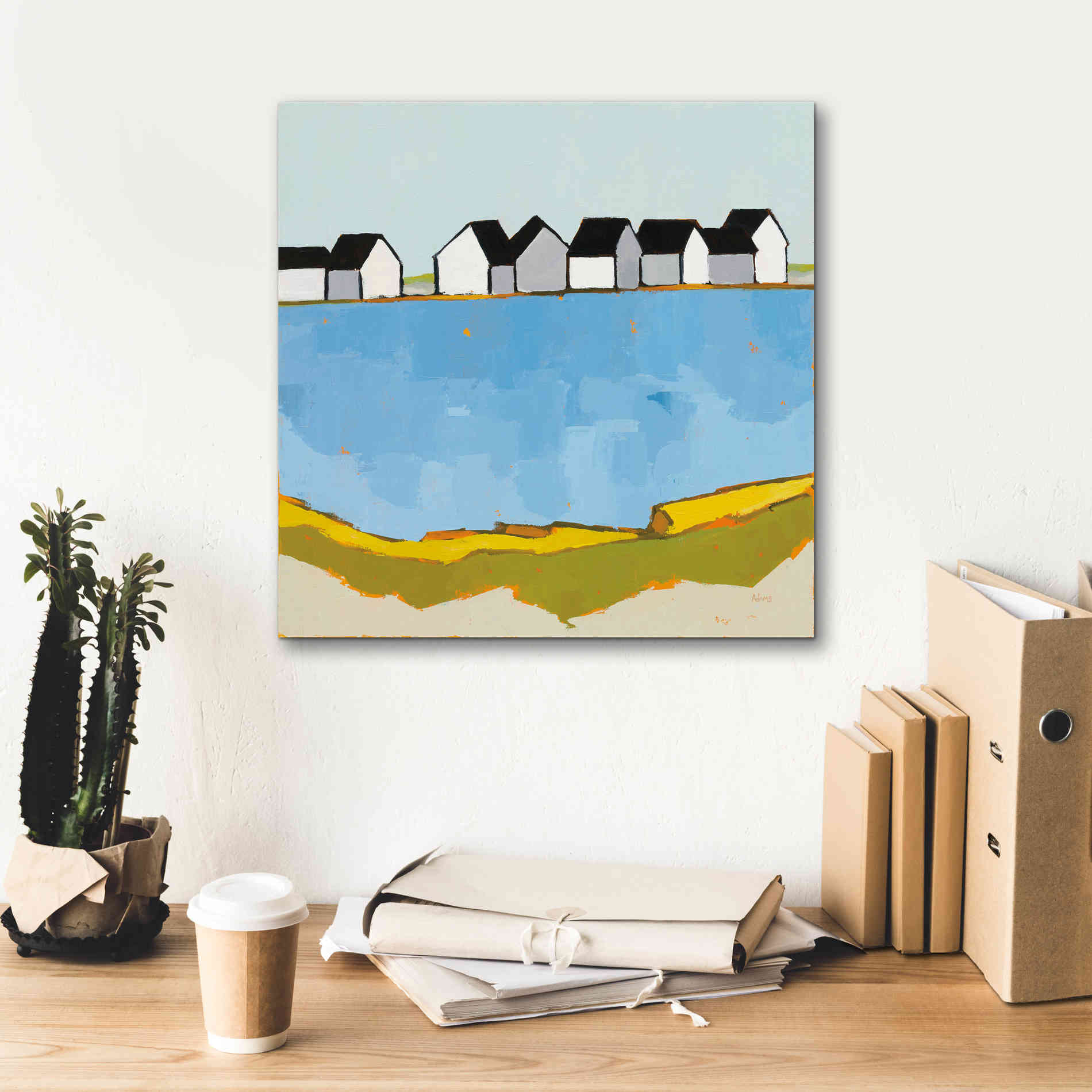 'A Summer's Day' by Phyllis Adams, Canvas Wall Art,18 x 18