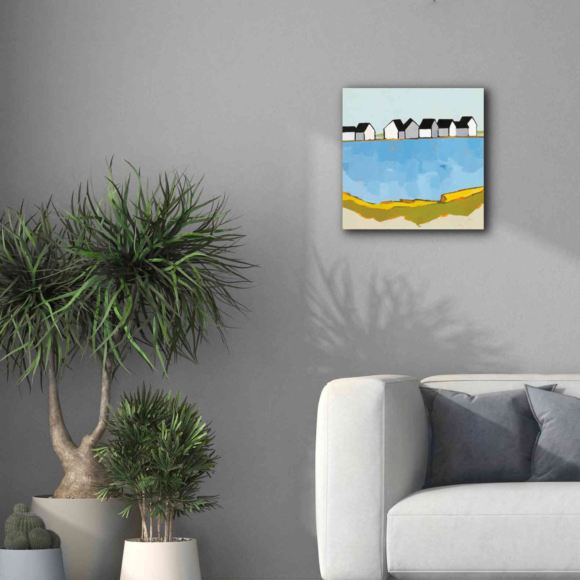 'A Summer's Day' by Phyllis Adams, Canvas Wall Art,18 x 18