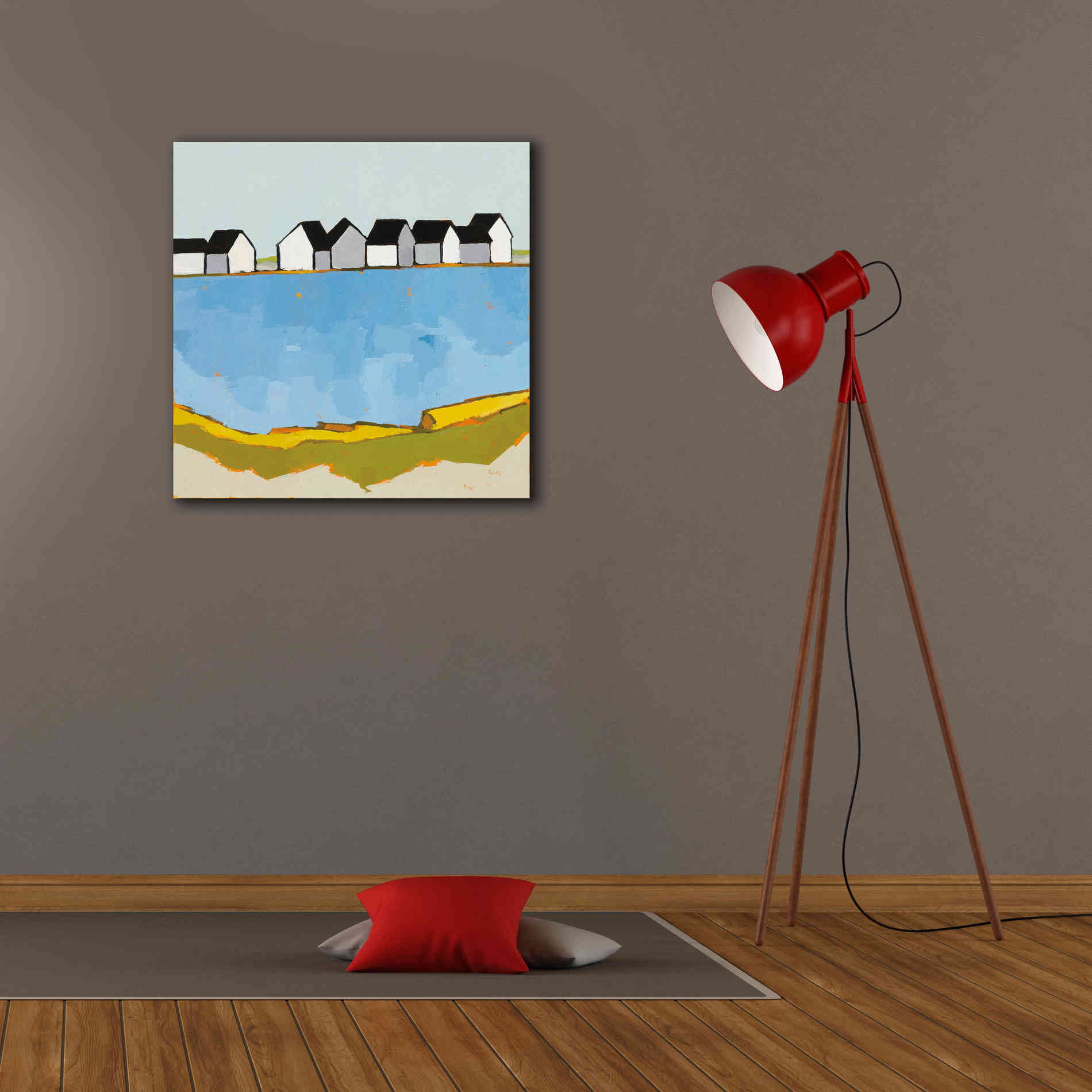 'A Summer's Day' by Phyllis Adams, Canvas Wall Art,26 x 26