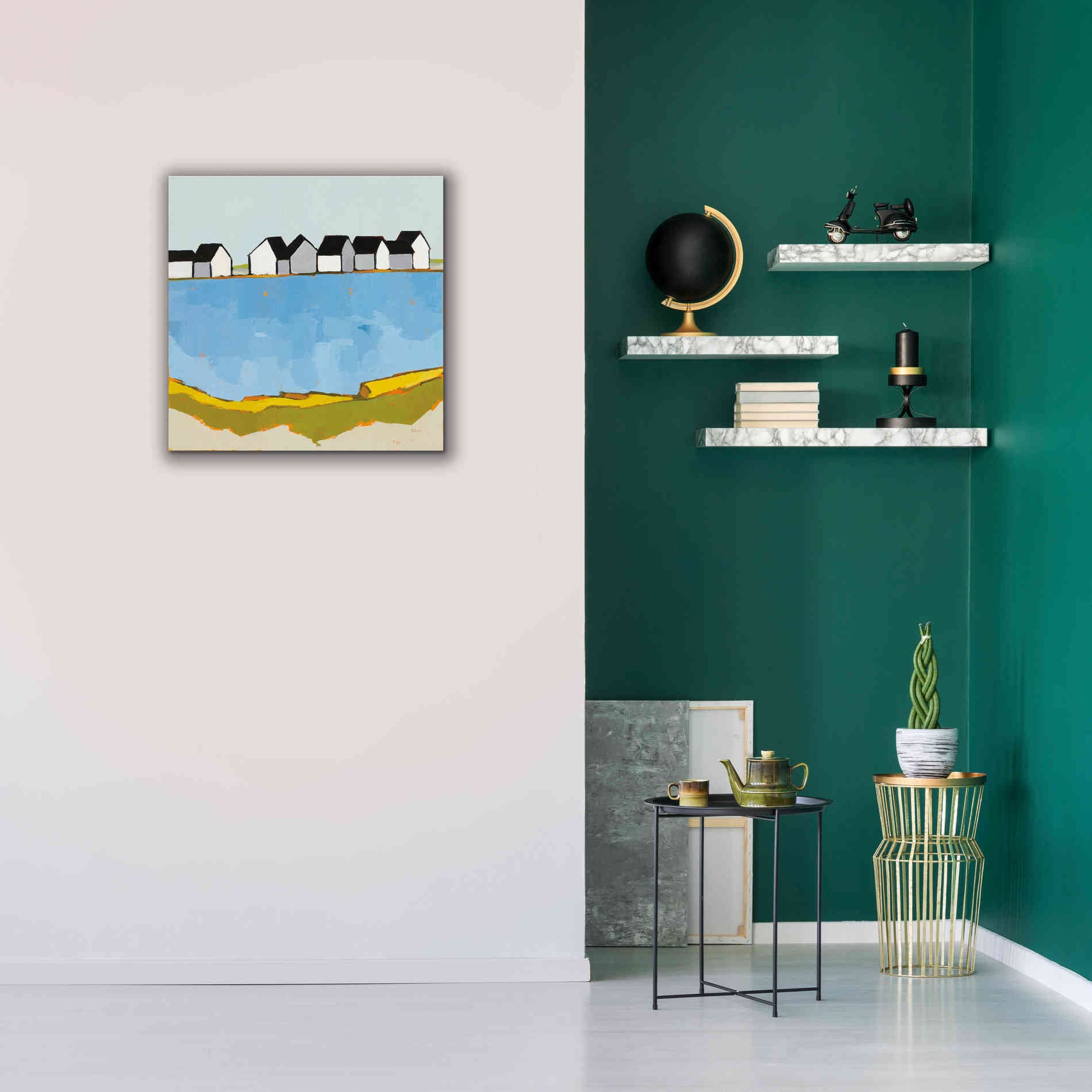 'A Summer's Day' by Phyllis Adams, Canvas Wall Art,26 x 26