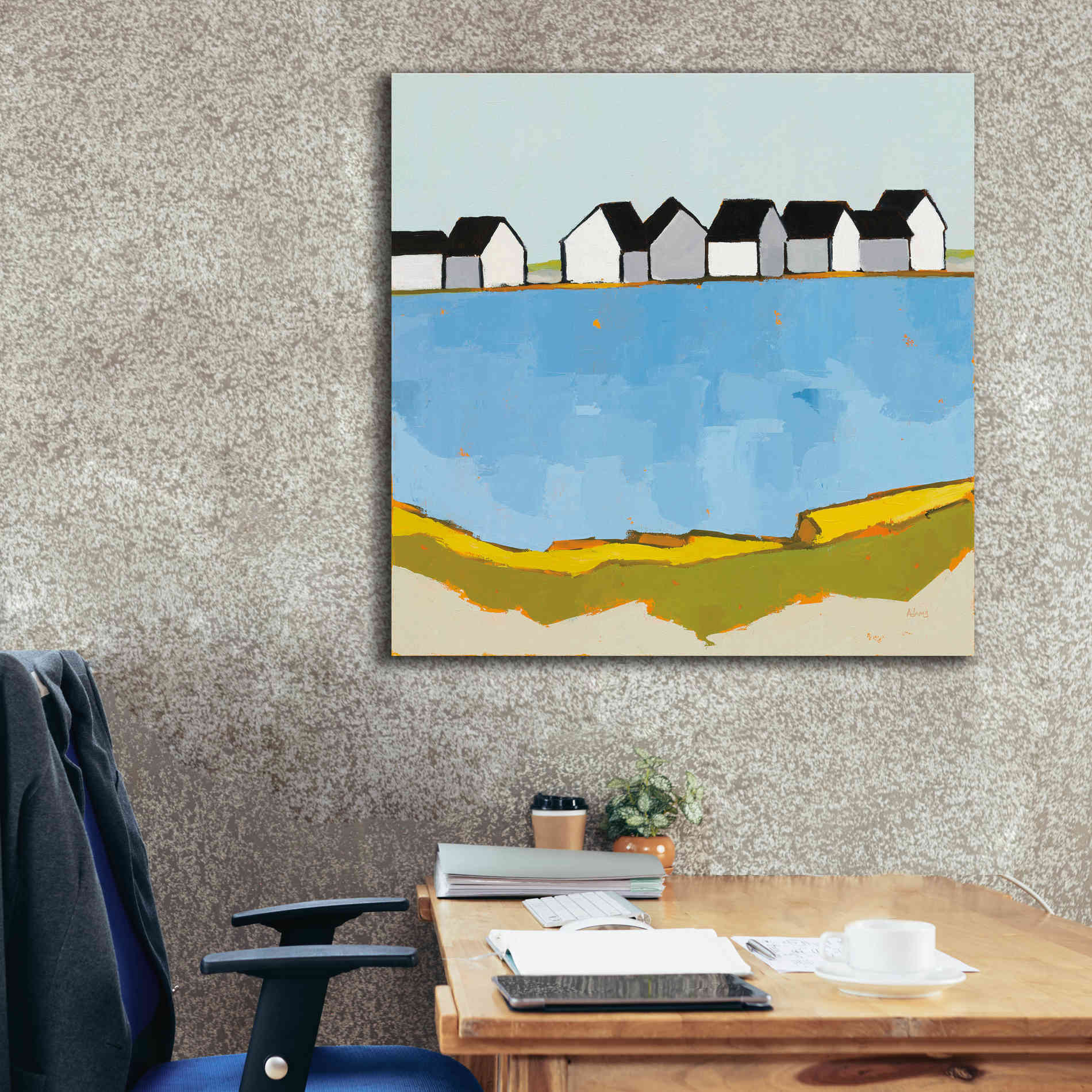 'A Summer's Day' by Phyllis Adams, Canvas Wall Art,37 x 37