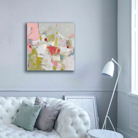 Image of 'And All That Jazz Pink' by Phyllis Adams, Canvas Wall Art,37 x 37