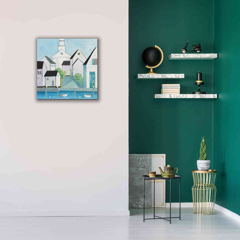 Image of 'Harbor Town III No Sign Light' by Phyllis Adams, Canvas Wall Art,26 x 26