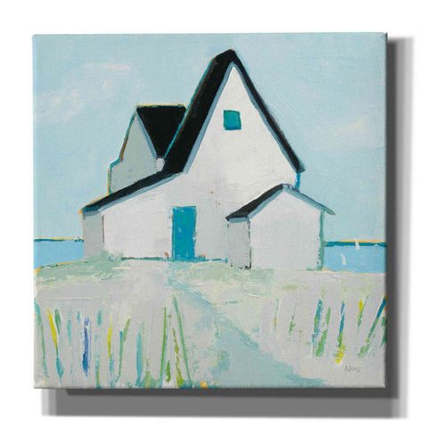 Image of 'Cottage by the Sea Neutral' by Phyllis Adams, Canvas Wall Art