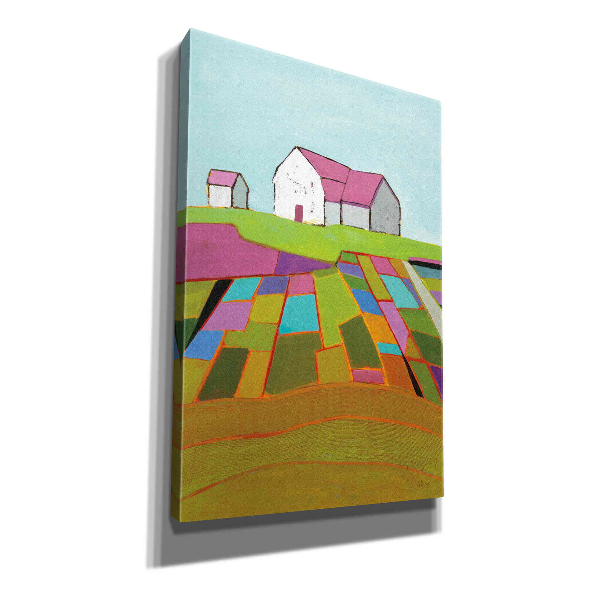 'Field of Dreams Light' by Phyllis Adams, Canvas Wall Art