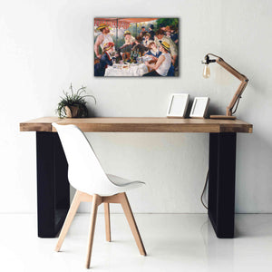 'Luncheon of the Boating Party' by Pierre-Auguste Renoir,  Canvas Wall Art,26 x 18