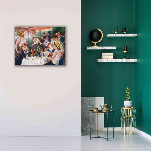 Image of 'Luncheon of the Boating Party' by Pierre-Auguste Renoir,  Canvas Wall Art,34 x 26