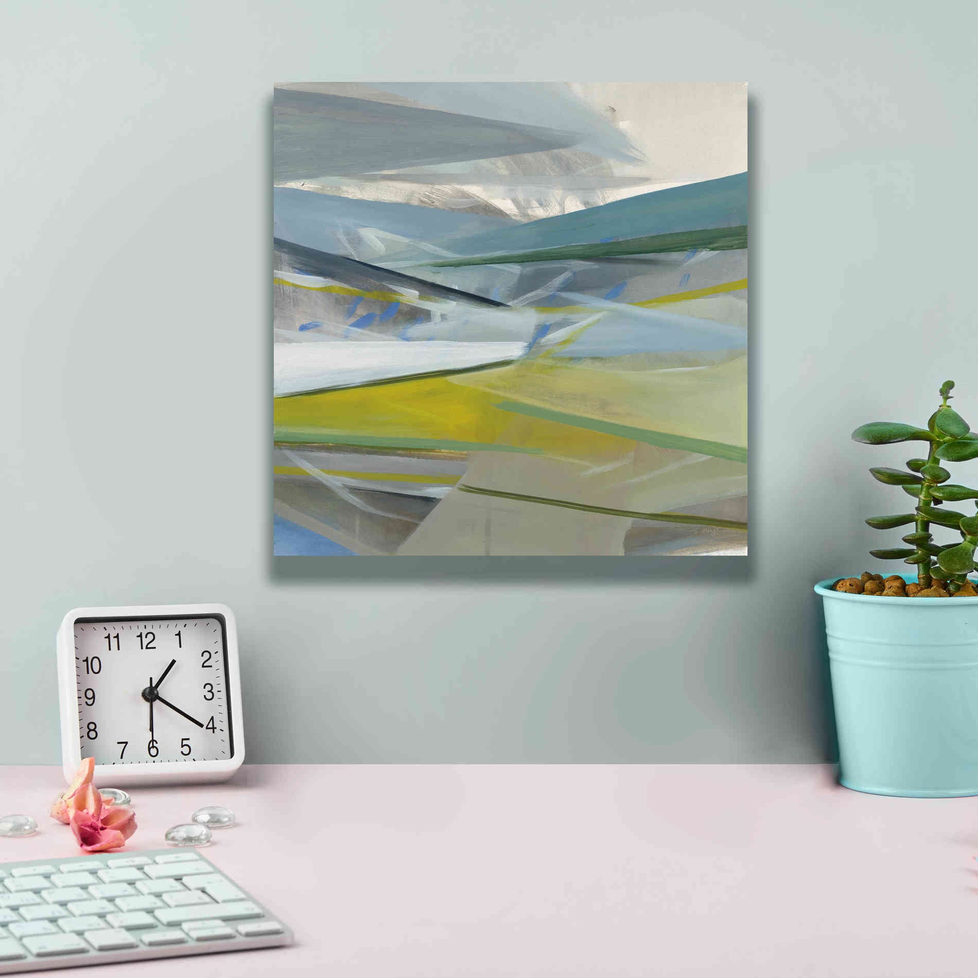'Reaching Out' by Jo Maye, Canvas Wall Art,12 x 12
