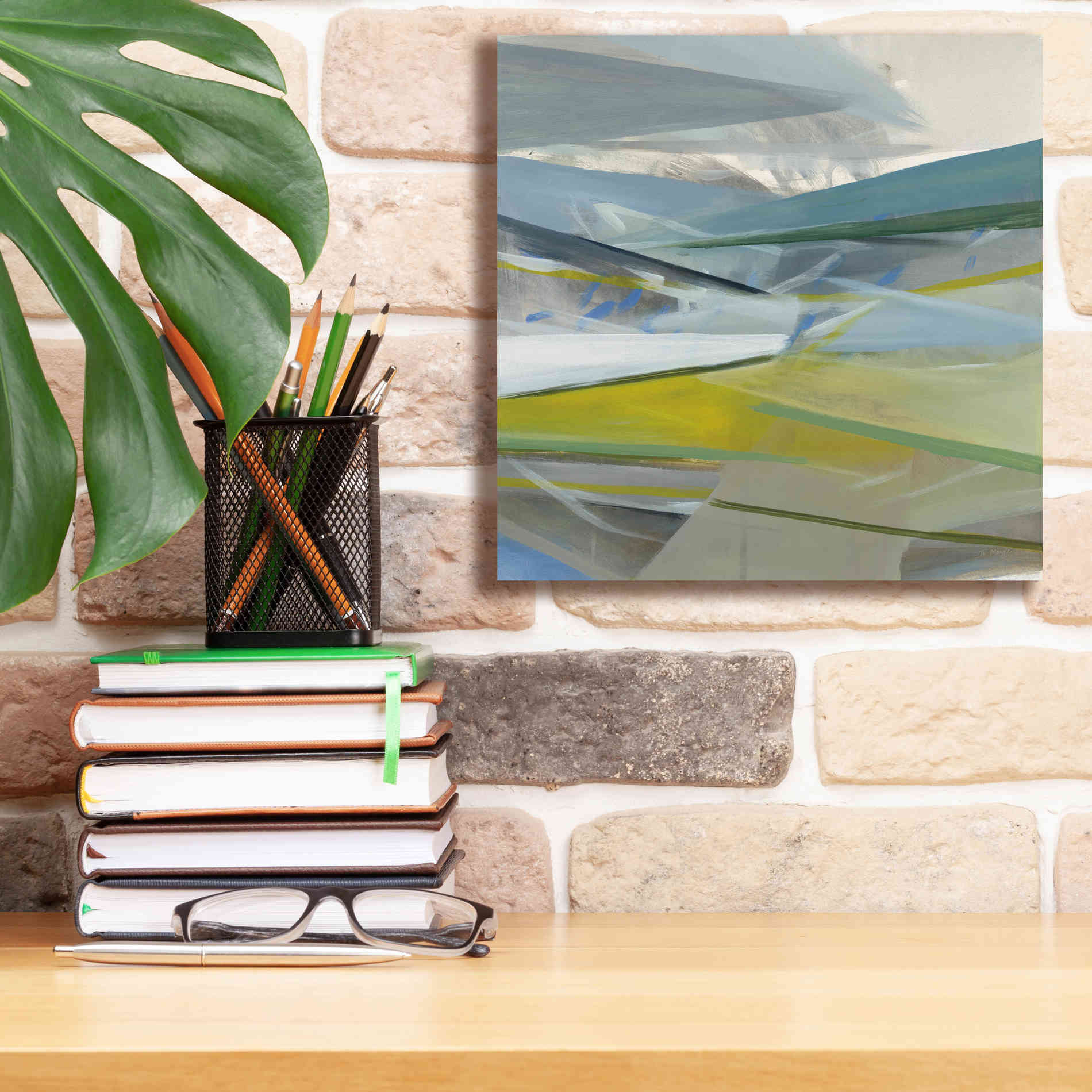 'Reaching Out' by Jo Maye, Canvas Wall Art,12 x 12