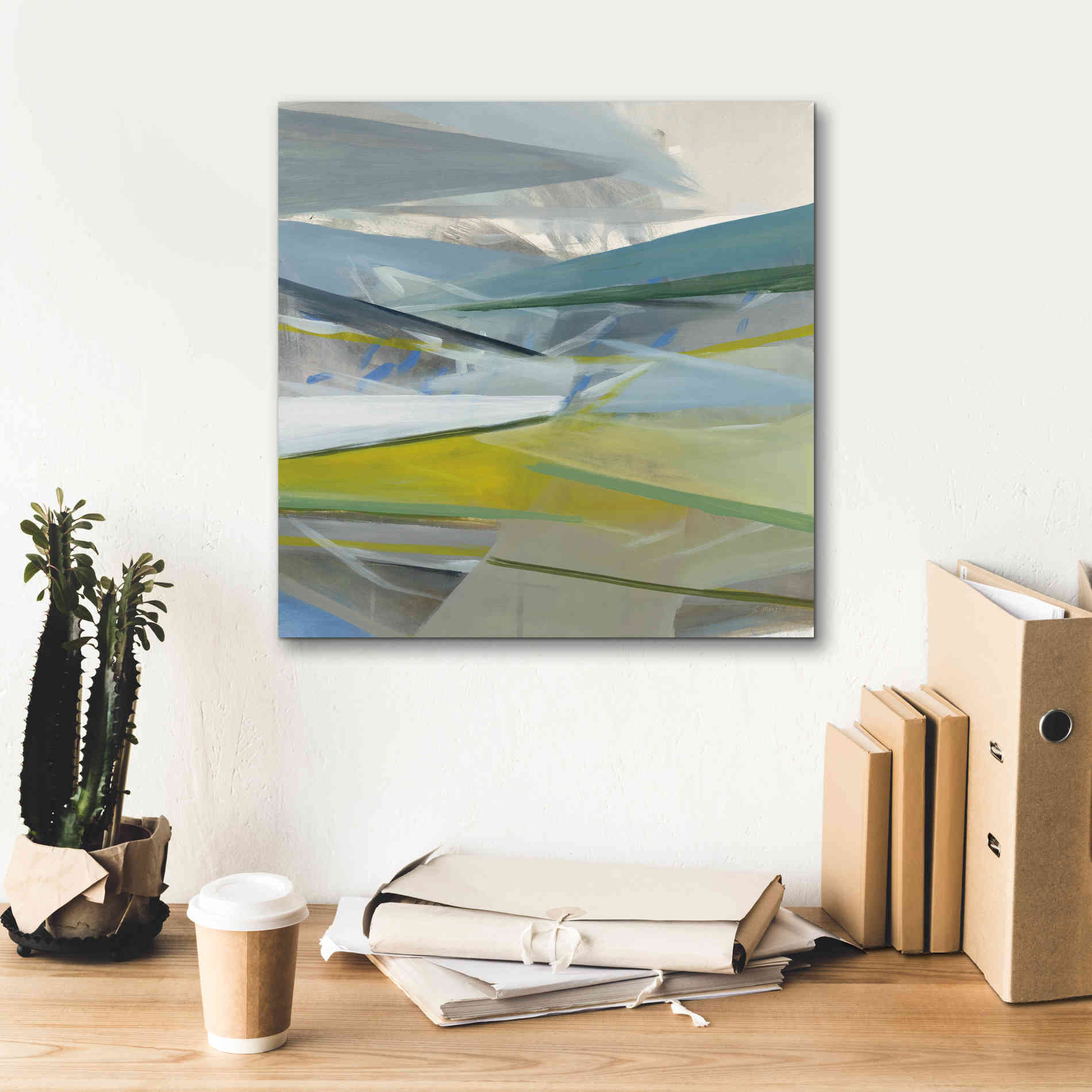 'Reaching Out' by Jo Maye, Canvas Wall Art,18 x 18