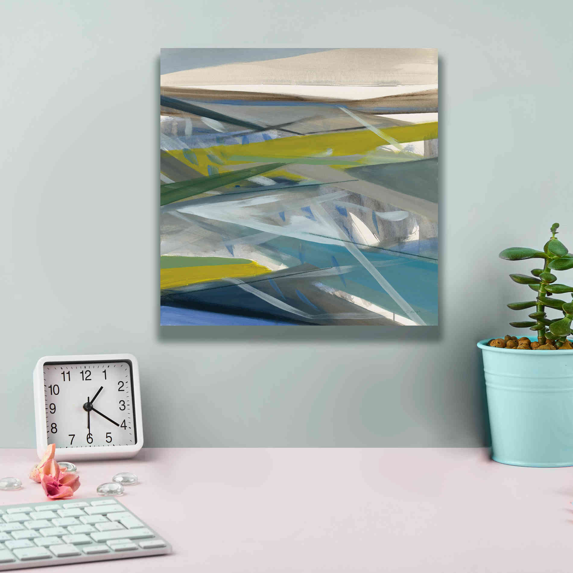 'Reaching Forward' by Jo Maye, Canvas Wall Art,12 x 12
