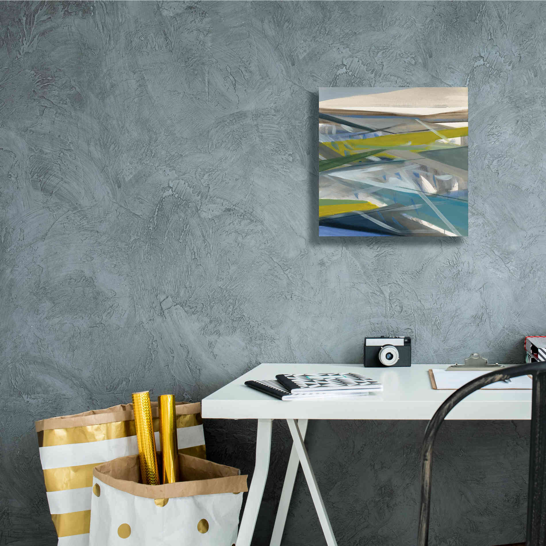 'Reaching Forward' by Jo Maye, Canvas Wall Art,12 x 12
