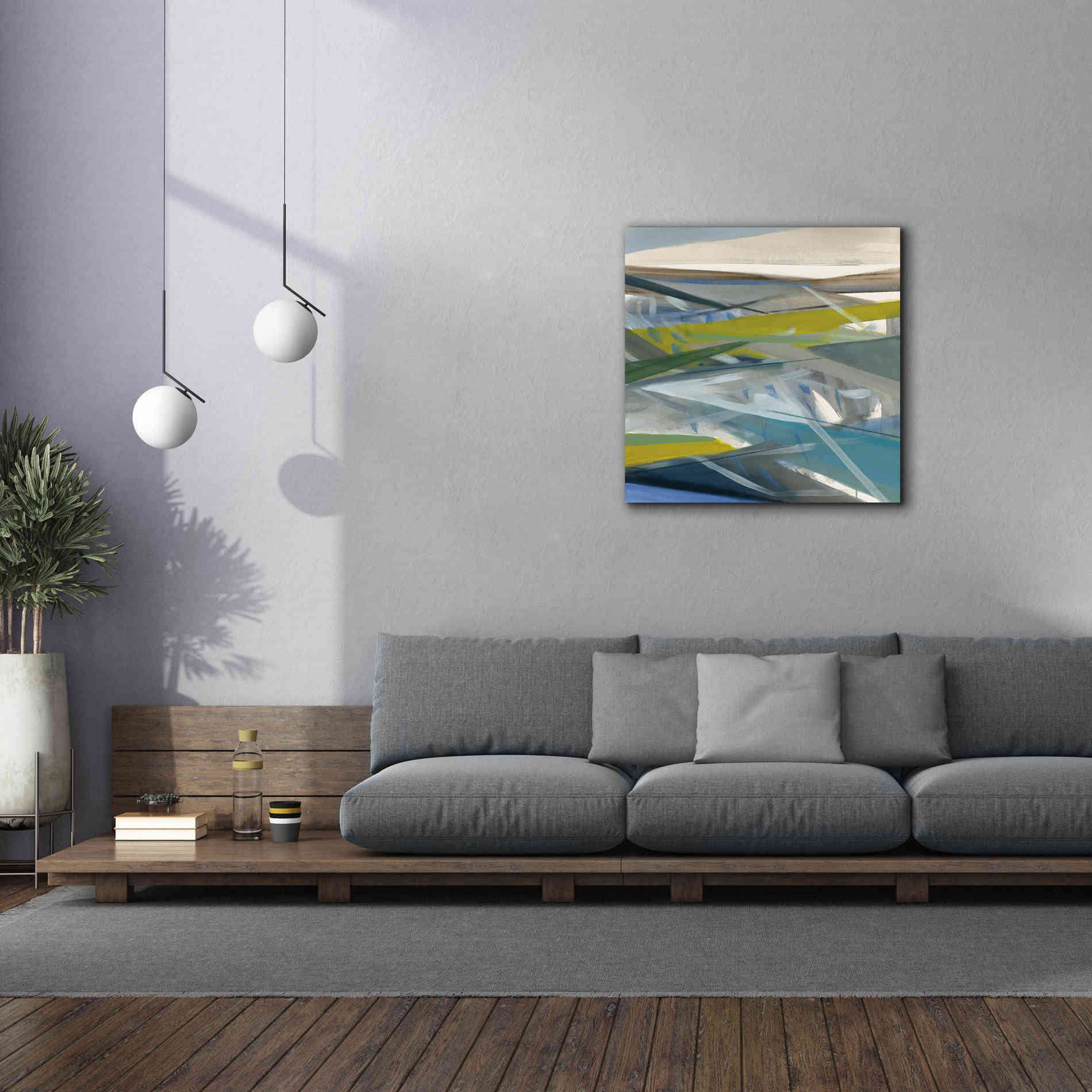 'Reaching Forward' by Jo Maye, Canvas Wall Art,37 x 37