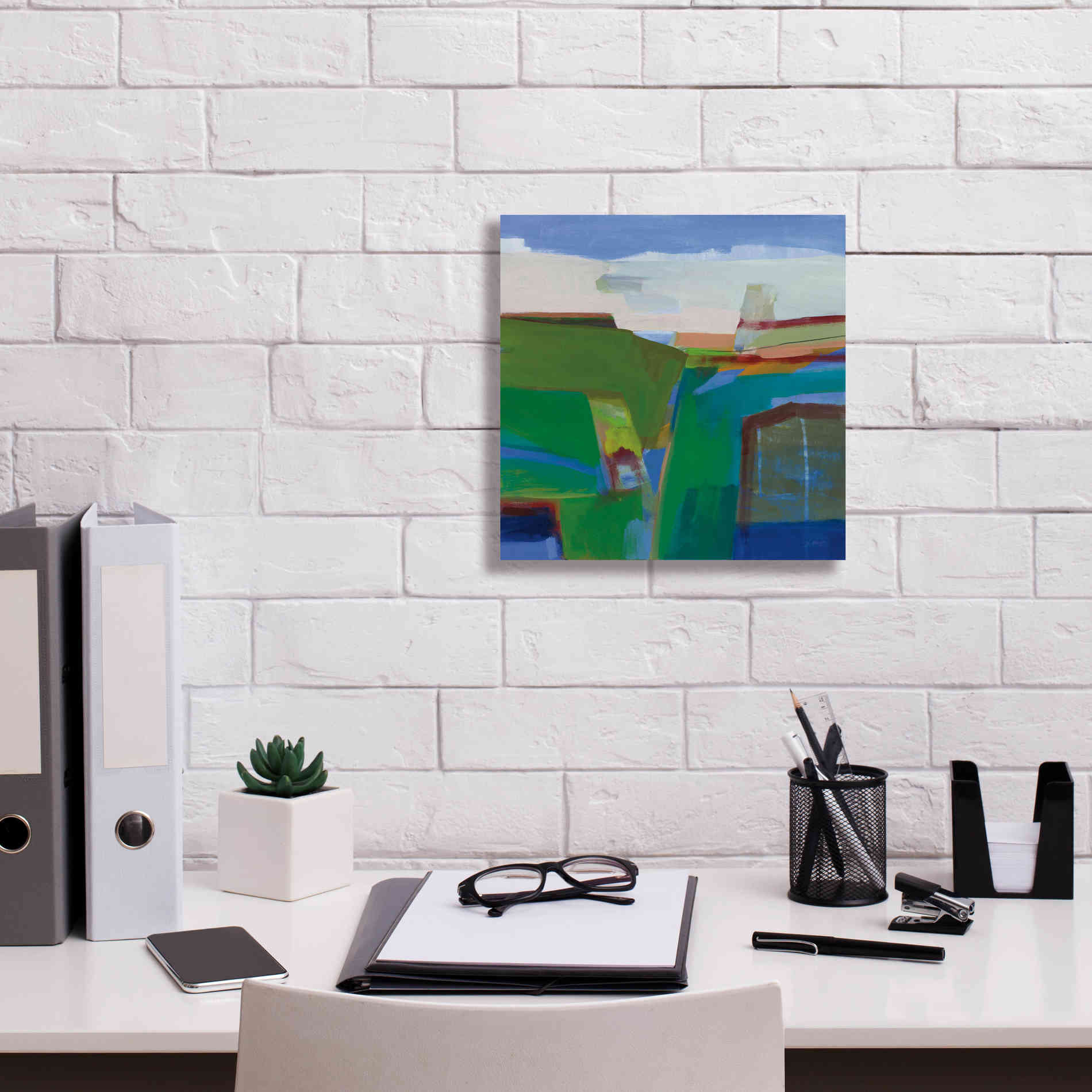 'Clear Day' by Jo Maye, Canvas Wall Art,12 x 12
