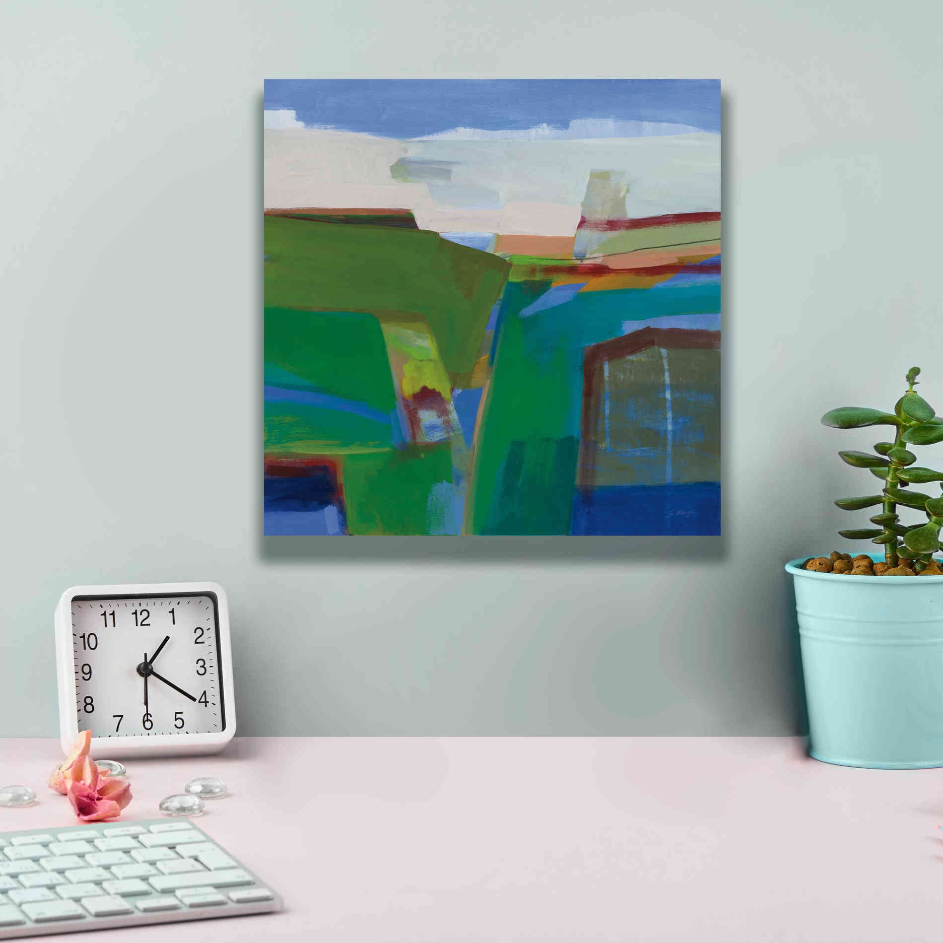 'Clear Day' by Jo Maye, Canvas Wall Art,12 x 12
