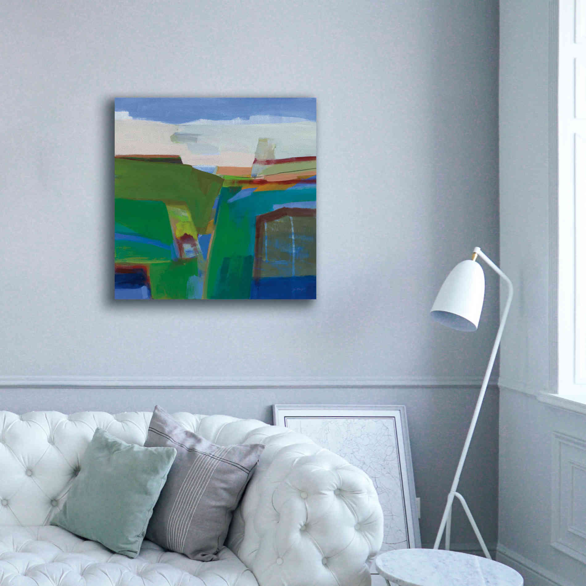 'Clear Day' by Jo Maye, Canvas Wall Art,37 x 37