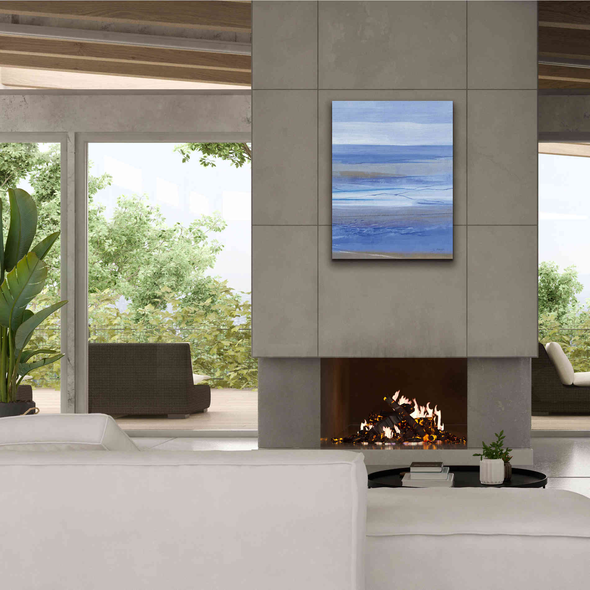 'Summer Morning III' by Jo Maye, Canvas Wall Art,26 x 34