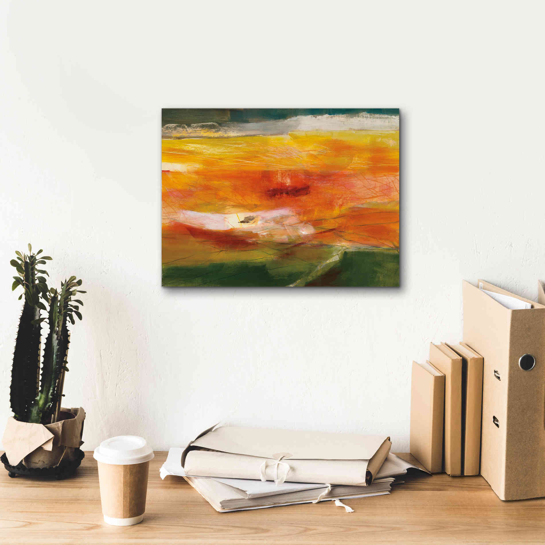 'Bog Journey' by Jo Maye, Canvas Wall Art,16 x 12