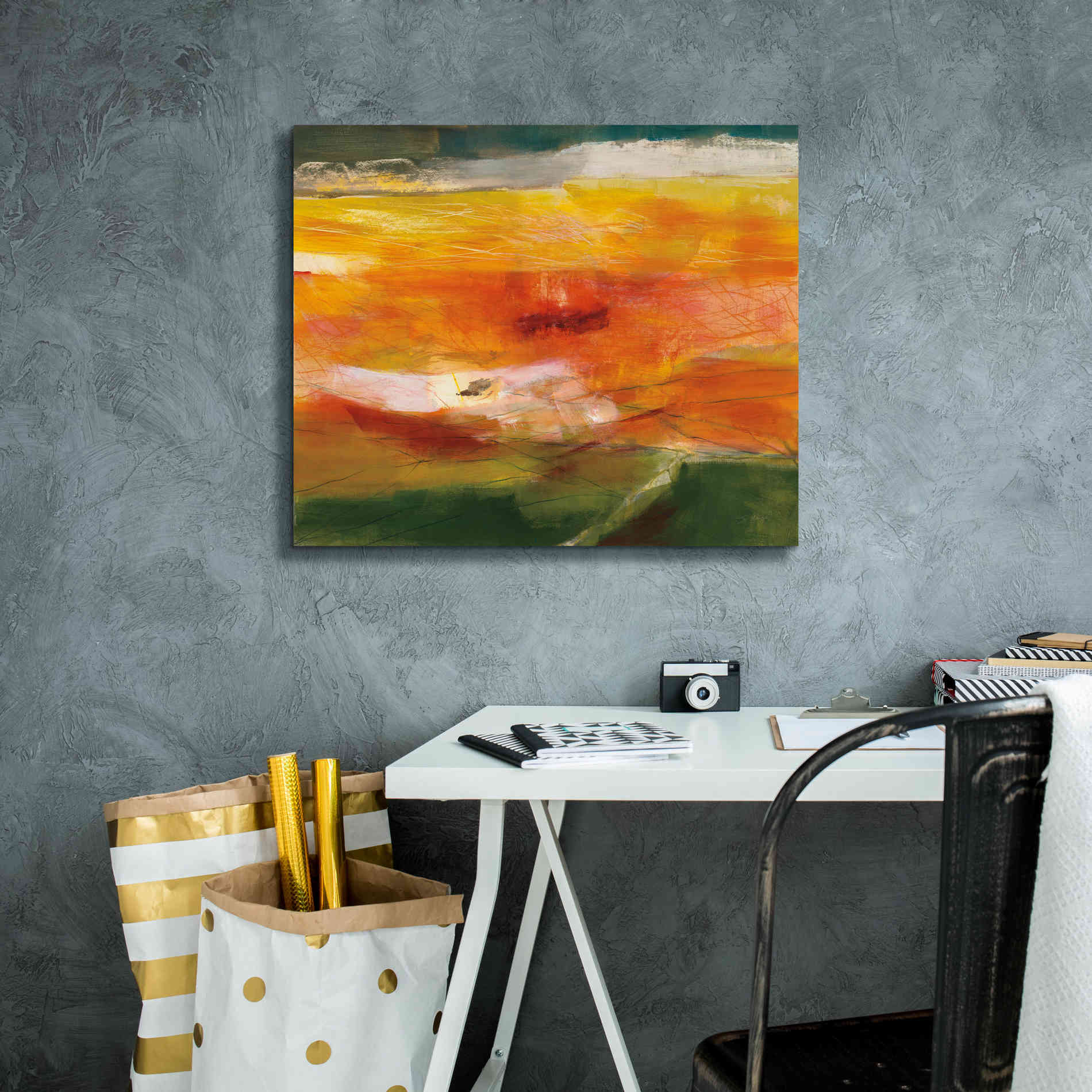 'Bog Journey' by Jo Maye, Canvas Wall Art,24 x 20