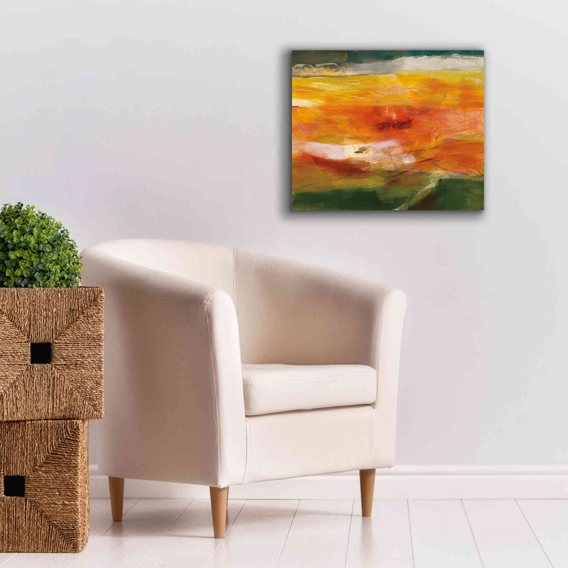 'Bog Journey' by Jo Maye, Canvas Wall Art,24 x 20
