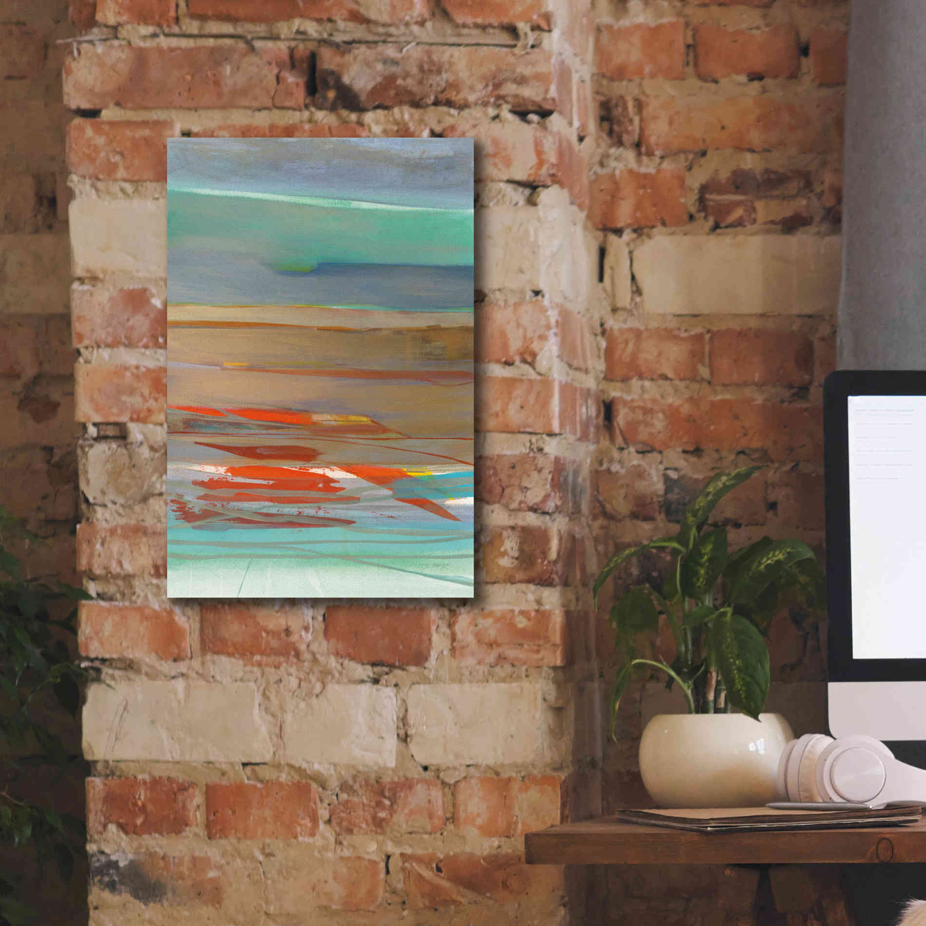 'Layers' by Jo Maye, Canvas Wall Art,12 x 18