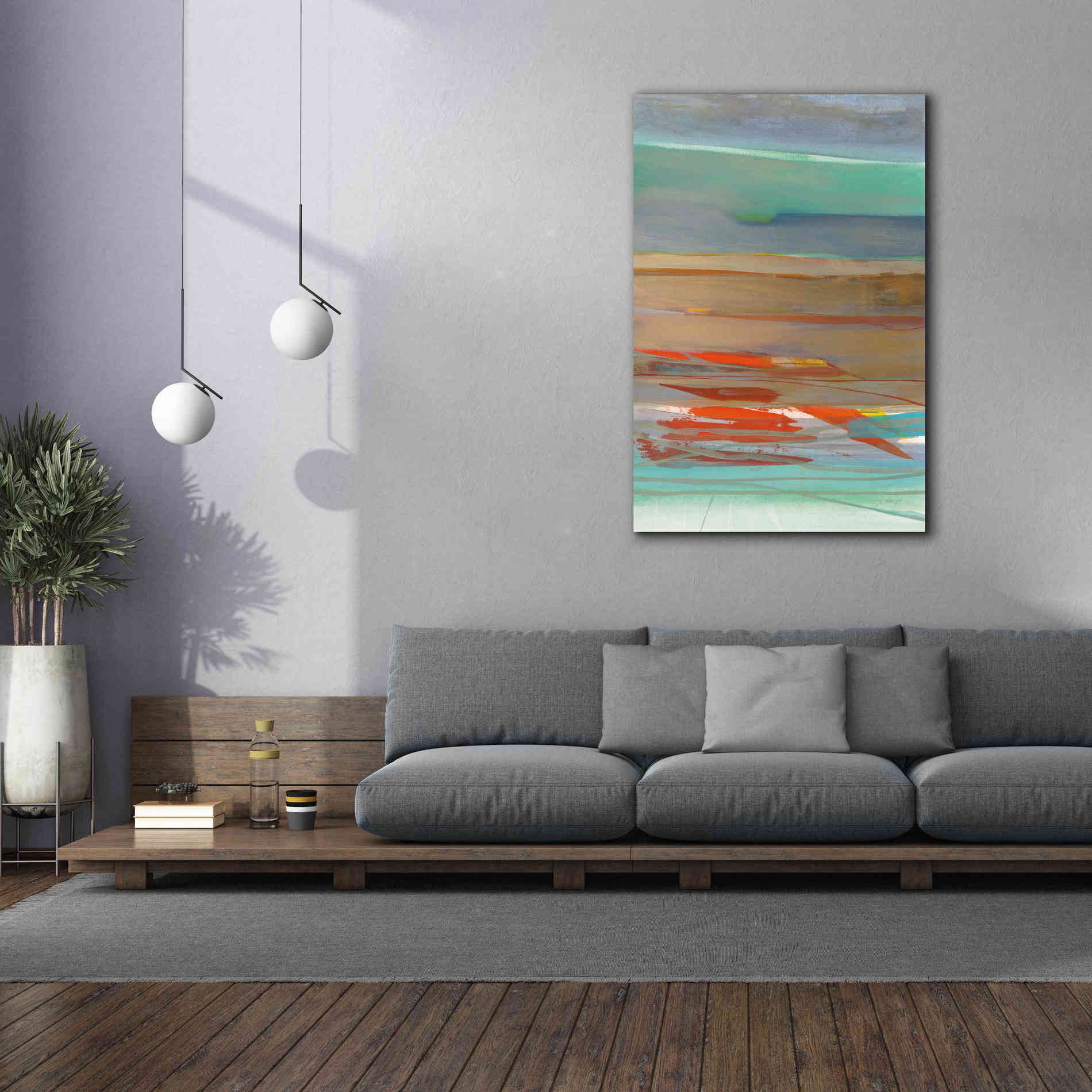 'Layers' by Jo Maye, Canvas Wall Art,40 x 60