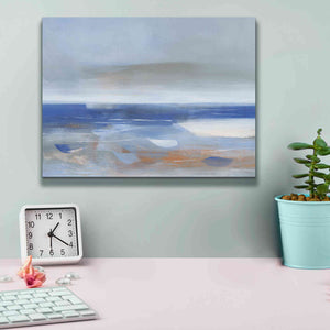 'Calm Sea' by Jo Maye, Canvas Wall Art,16 x 12